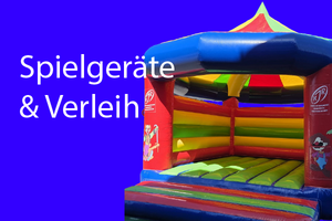 Spielgeräte und Verleih